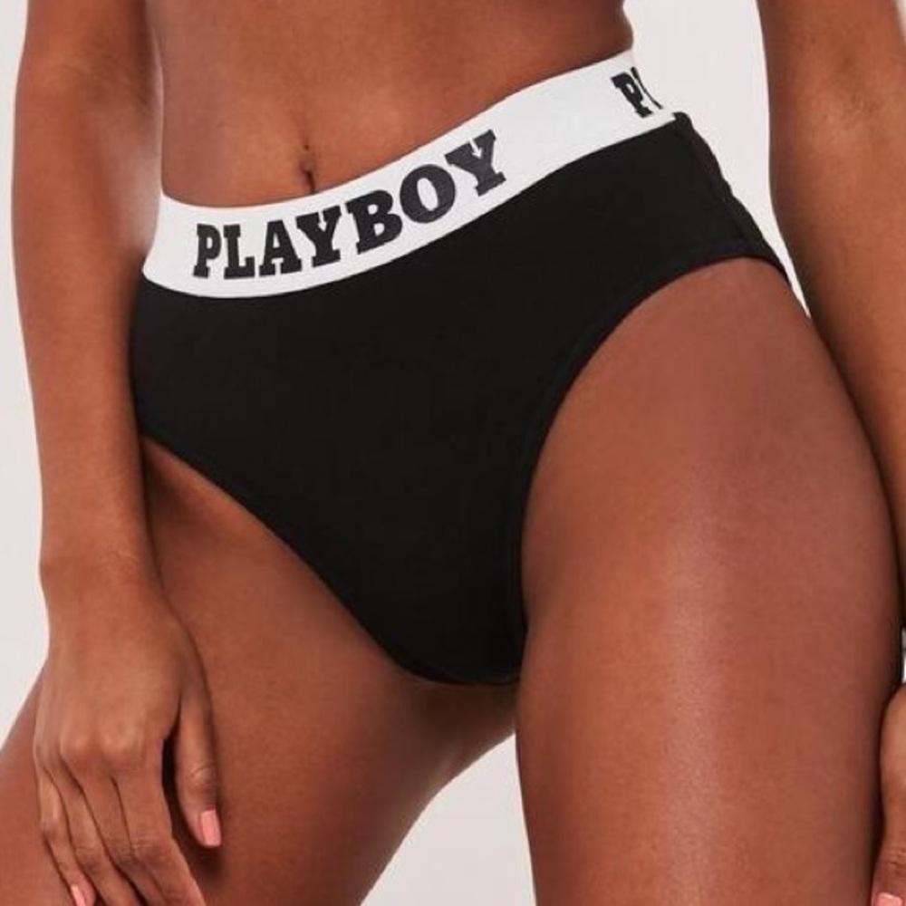 Playboy high waist briefs